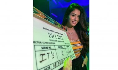 And it’s a warp!! for actress Warina Hussain’s upcoming project, “Dill Bill”