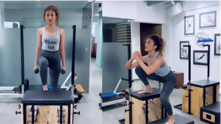 Seerat Kapoor will leave you in laughter with her funny caption post her hardcore Pilates Workout