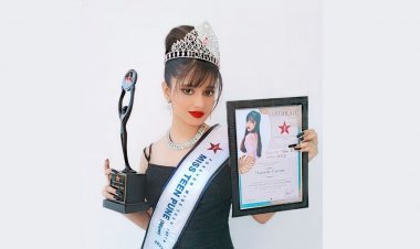 Miss Teen India 2022 Manushi Parmar City Winner from Pune, Maharashtra