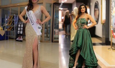 The first ever Indian American Woman to be in top 25 of Mrs Universe and achieving Mrs Brilliance title