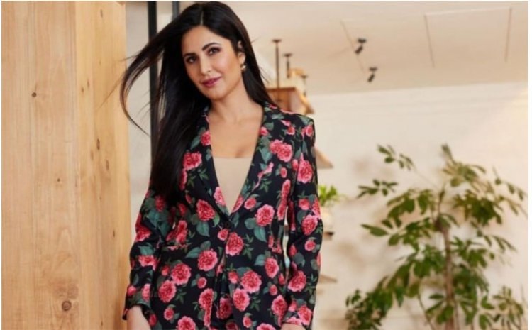 Katrina Kaif Gives Boss Lady Vibes In Chic Floral Pantsuit Worth Rs 72K, Fans Call Her ‘Queen’- Picture Inside