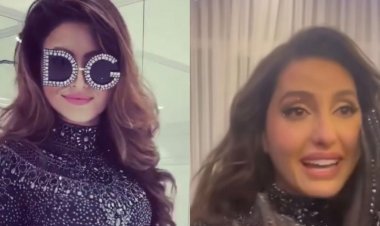 FIFA World Cup 2022 Nora Fatehi copied Urvashi Rautela’s 4 year old outfit gets trolled
