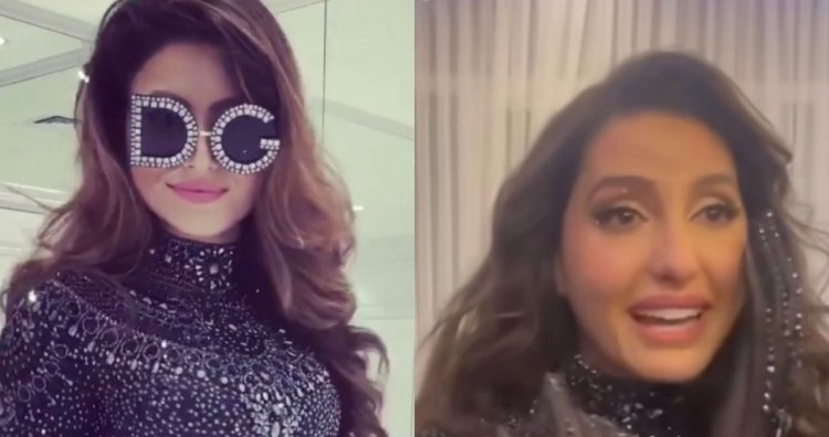 FIFA World Cup 2022 Nora Fatehi copied Urvashi Rautela’s 4 year old outfit gets trolled