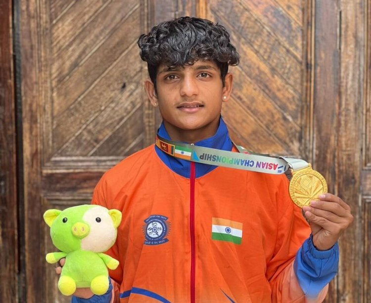 Gold Medallist Athlete Avinash Kumar Bharti wins the hearts of millions and receives respect & honor from his native place!