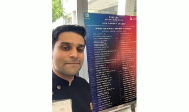 An American Dream for Grammy nominee Abhi Acharya