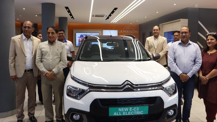 CITROËN LAUNCHES NEW Ë-C3 ALL-ELECTRIC:  NOW AVAILABLE AT LA MAISON CITROËN CHANDIGARH