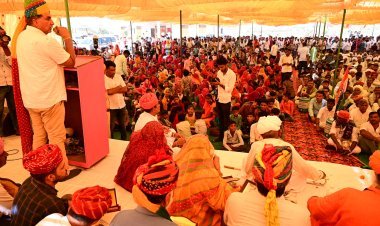 MLA Harish Choudhary Inaugurates Gram Panchayat Nimba ki Dhani, Emphasizes Common People's Development