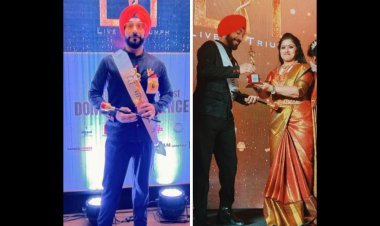 Former Air Force officer Jaswinder Singh crowned as Mr Haryana- LIT 2023