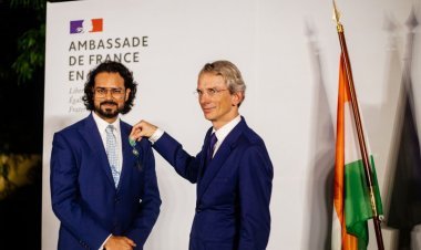 Rahul Mishra conferred Chevalier dans l’Ordre des Arts et des Lettres