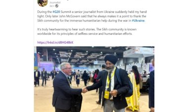 Ukraine War: Sikh community recognized for exemplary humanitarian efforts