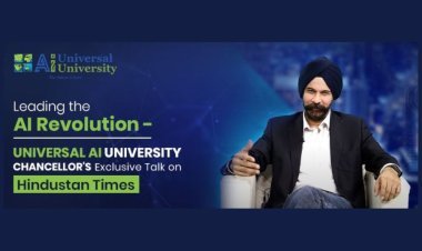 Universal AI University Chancellor Discusses Future of AI Education and Innovation on NEWSMAKERS Talk Show