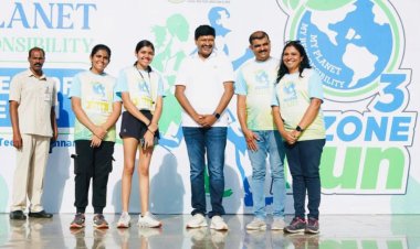 Ozone Run 2023 by Teerdha & Bilvoa Vunnam : A Milestone in Green Initiatives