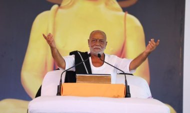 Morari Bapu names Ram Katha in Delhi 'Manas Bharat'