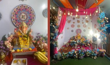 This Ganesha Pandal in Piplod stands out in Surat as it Feeds Thousands in Need