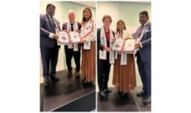 Prof. Dr. Parin Somani felicitated by Global Economic Forum at University of Oxford, UK