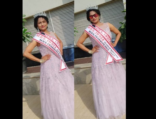 Mrs Sreevidya Chira –Winner of Mrs India Charming Face 2023