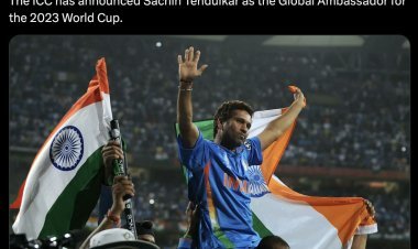 Sachin Tendulkar will be seen with the World Cup trophy in a new role, every Indian will be proud of this decision of ICC