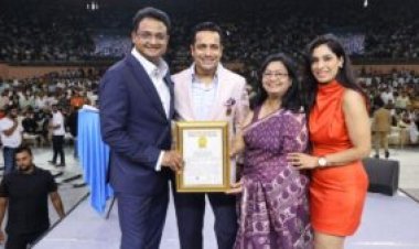Motivational speaker Dr. Vivek Bindra has achieved his 12th world record