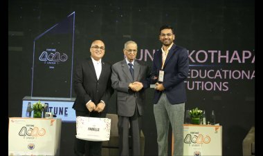 Narayana Group’s Puneet Kothapa honoured with Fortune India’s 40 Under 40 Award