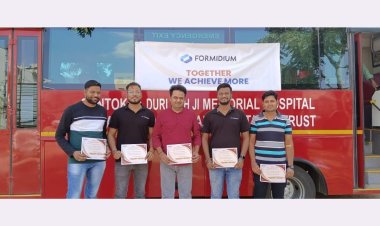 Formidium Employees Show Remarkable Enthusiasm in Blood Donation Camp