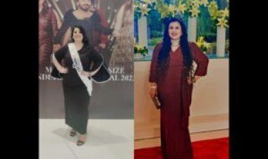 Plus size model Rupal Paliwal Won the Title of Miss Blaze 2023 in Maven Ms Plus Size India Show 2023