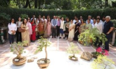 Indian Bonsai Association, hosts the Opening of the BONSAI FESTIVAL