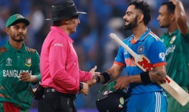 Questions raised on Virat Kohli's 48th ODI century, umpire Cattlebro created controversy by not giving wide