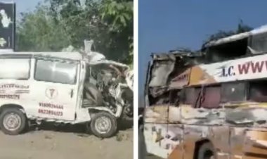 Two road accidents in Beed, Maharashtra, 10 people died on the spot