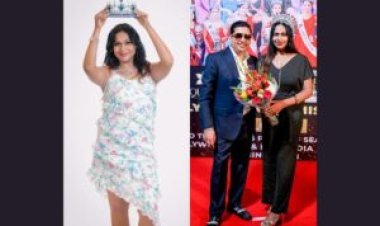 Lipika Debnath Won Second Runner Up Tittle In Mrs Category In The Show Called Bollywood Mr & Miss India Season 4.. 2023