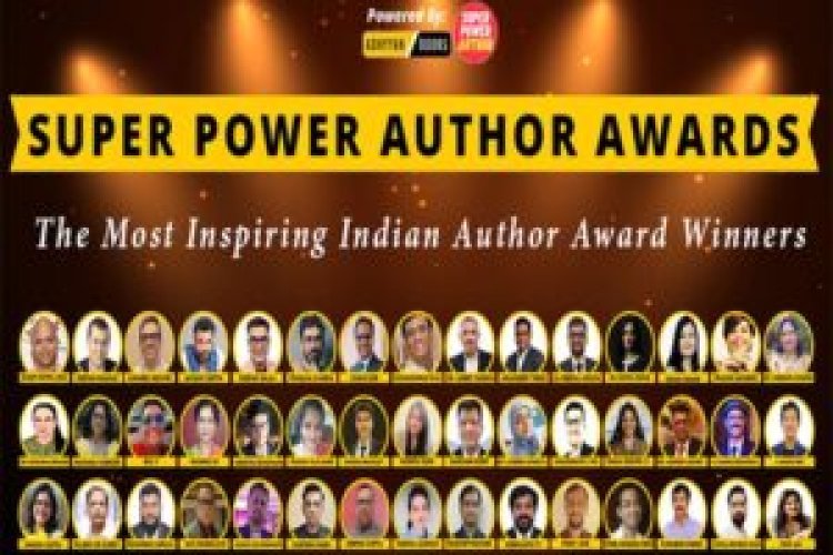 Adhyyan Books and Super Power Author Shine a Spotlight on India’s Literary Stars at Super Power Author Awards 2023