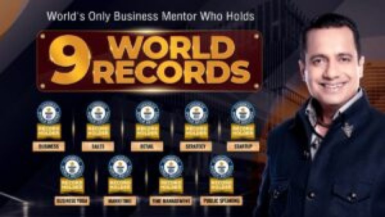 Dr. Vivek Bindra: The Indian Trailblazer with Nine Guinness World Records