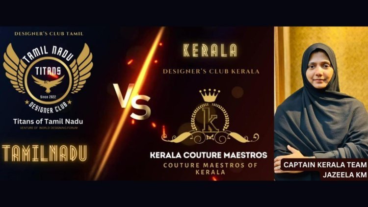 Jazeela K.M Appointed as Captain of 'Kerala Couture Maestros' for the Indian Fashion League at National Designer Awards 2023