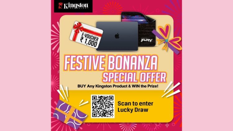 Kingston Technology amps up the festive cheer with its Festive Bonanza Special Offer