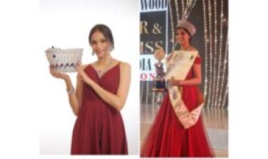 Taneesha Bhagat Won the title of Bollywood Miss India 2023