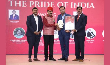 Kartik Soni honoured with The Pride of India Award for reshaping Ahmedabad’s real estate