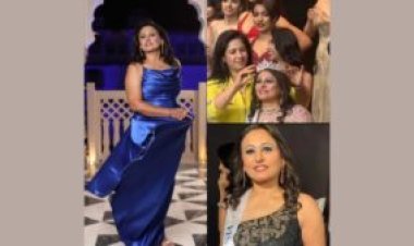 Actor and Model Gurpreet Kaur Chandhok Won the title of 'Timeless Beauty' in 'Queen Of The World, India' Beauty Pageant 2023