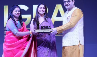 Recognition for excellence: Madhuri Dixit Honors Parmanu Defence with Indo Global Award
