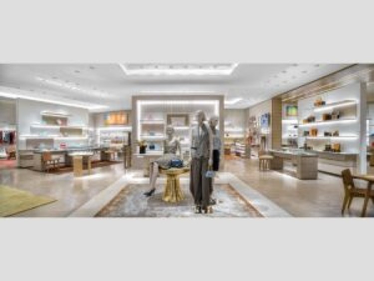 Louis Vuitton unveils its flagship store in India at the Jio World Plaza, Mumbai