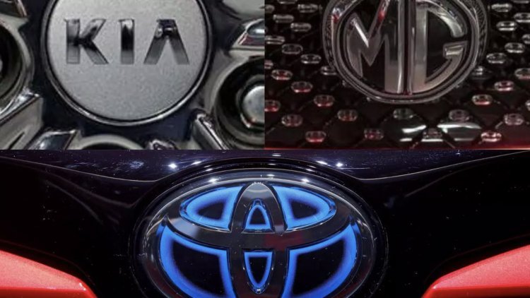 Jump in the sales of Hyundai, MG Motors and Toyota last month, companies released figures