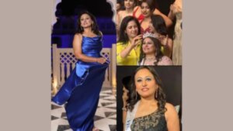 Actor and Model Gurpreet Kaur Chandhok Won the title of 'Timeless Beauty' in 'Queen Of The World, India' Beauty Pageant 2023