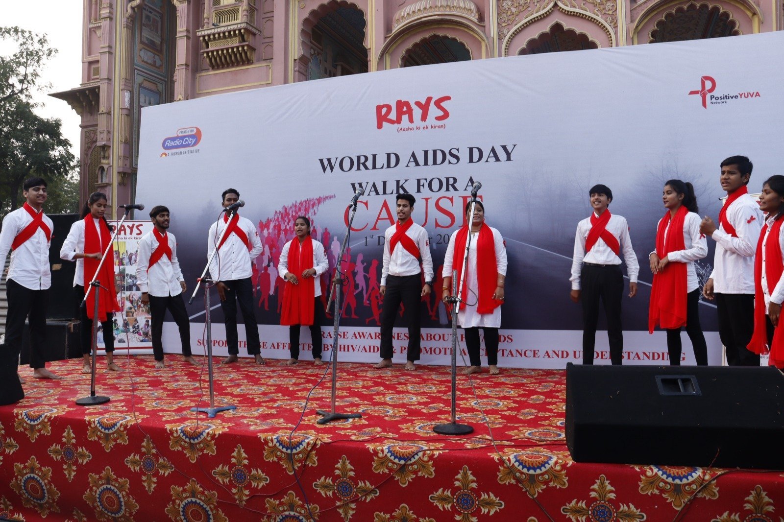 Rays Aasha Ki Ek Kiran Leads Empowering Walkathon in Jaipur on World AIDS Day