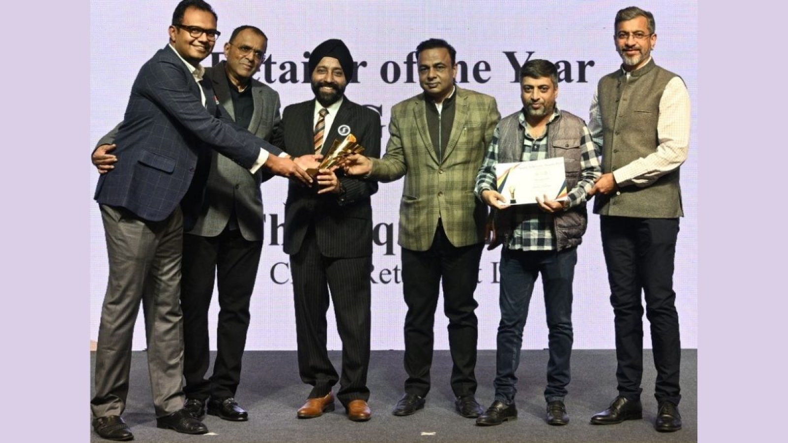 TLF, The Liquor Fort gets Coveted 'Biggest Retailer of the Year Gold Award' at the Spiritz Conclave and Achievers’ Awards 2023