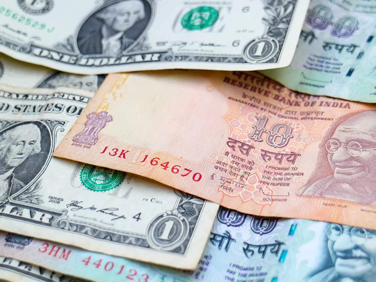 Rupee rises due to demand from weak dollar, trading up by so much in early trade