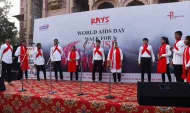 Rays Aasha Ki Ek Kiran Leads Empowering Walkathon in Jaipur on World AIDS Day