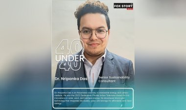 Energizing Tomorrow: Dr. Nripanka Das Earns Coveted ’40 Under 40′ Title