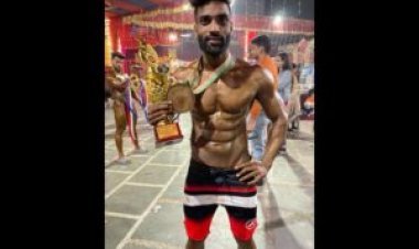 Rising Star: Shubham Sahu Conquers the Fitness World, Wins Mr. India Men’s Physique Championship 2022