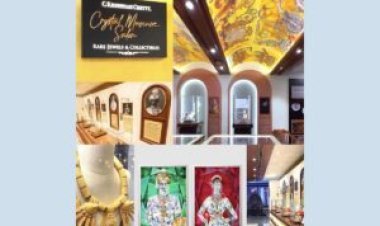 Reena Ahluwalia’s Bejeweled Royal Mysore Paintings Acquired by C. Krishniah Chetty Crystal Museum
