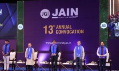 JAIN (Deemed-to-be University) Celebrates Triumph at its 13th Annual Convocation for Batch 2023