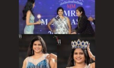 SARIKA Kumaran Won  Two titles one is  Mrs. Beauty with Purpose & other one is  Mrs. Congeniality in the Mrs Maharashtra beauty Peagent 2023