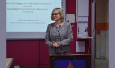 Lingaya’s Lalita Devi Institute organised one day workshop on Publication Strategies in Academic Journals with university School of Economics, Bratislava, Slovakia